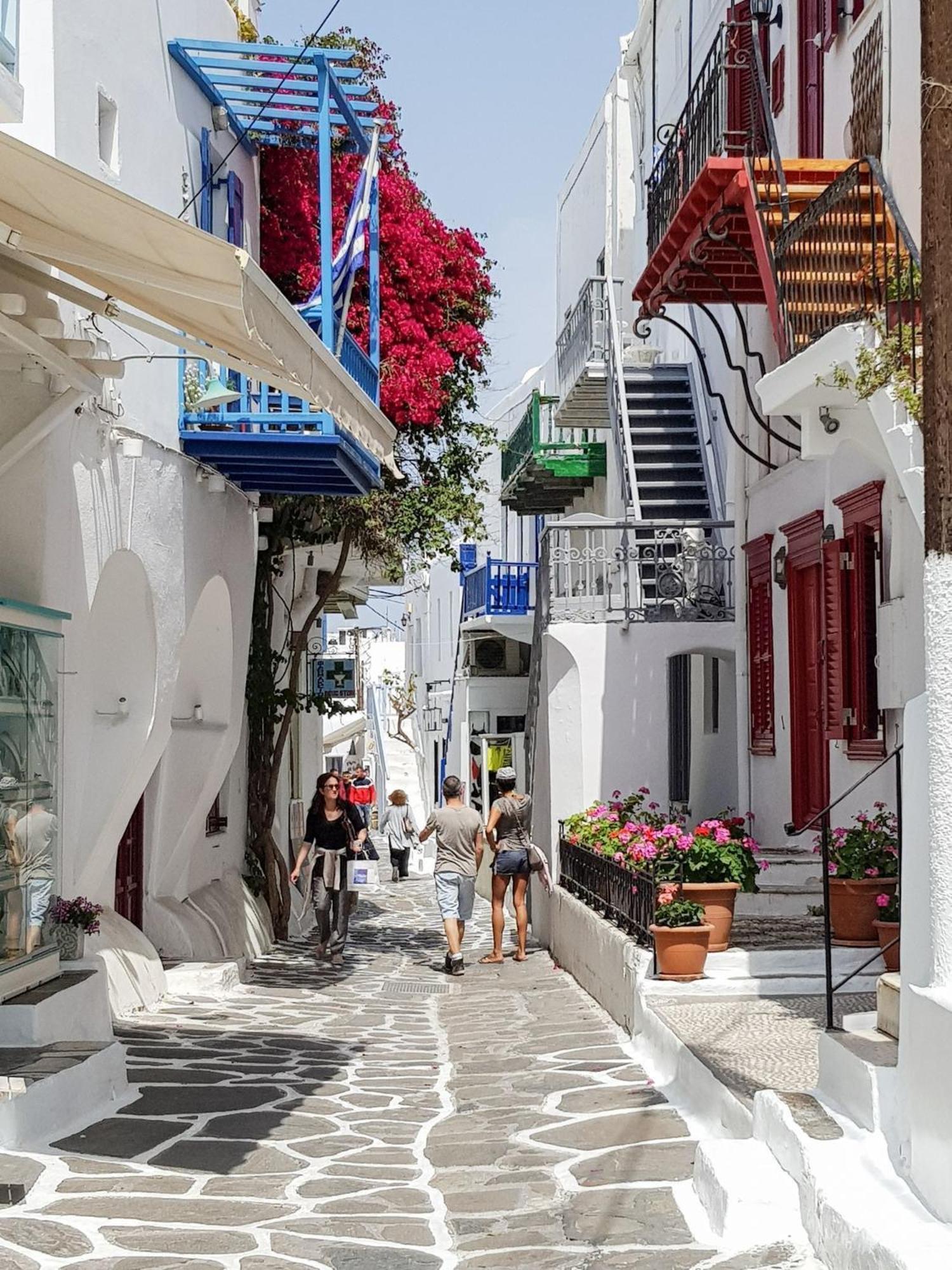 Aniko Suites White Alley Mykonos Town Esterno foto